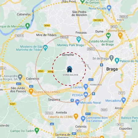 Mystay - Lagos House Δωμάτια σε οικογενειακή κατοικία Μπράγκα