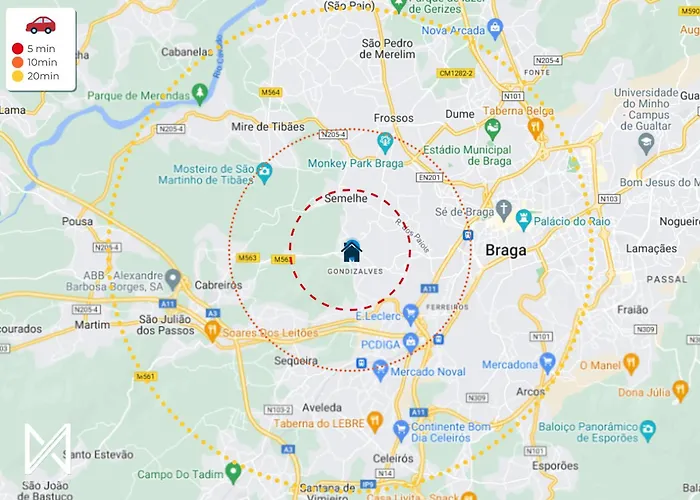 Mystay - Lagos House Rum i privatbostad Braga